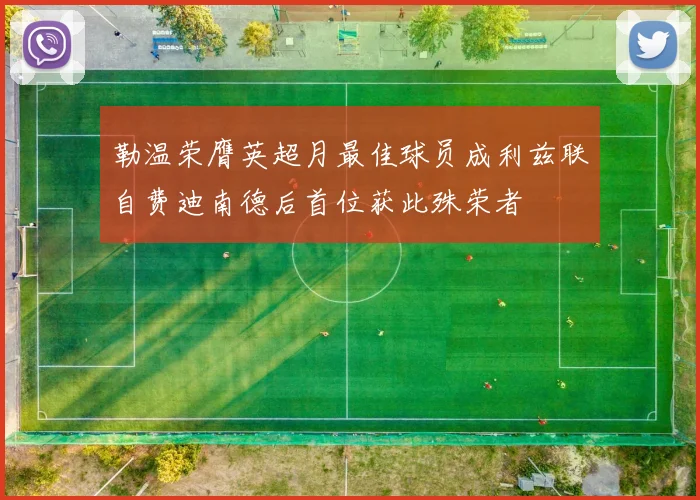 勒温荣膺英超月最佳球员成利兹联自费迪南德后首位获此殊荣者
